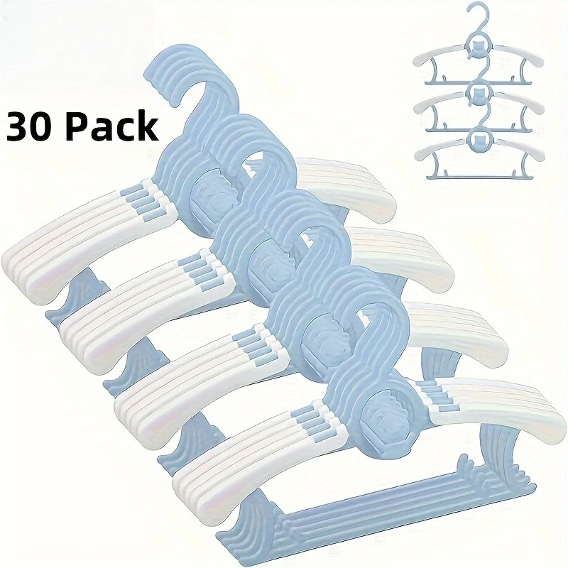 30 Pack PP Plastic Baby Clothe - огляд і ціна Baby Clothing Hangers