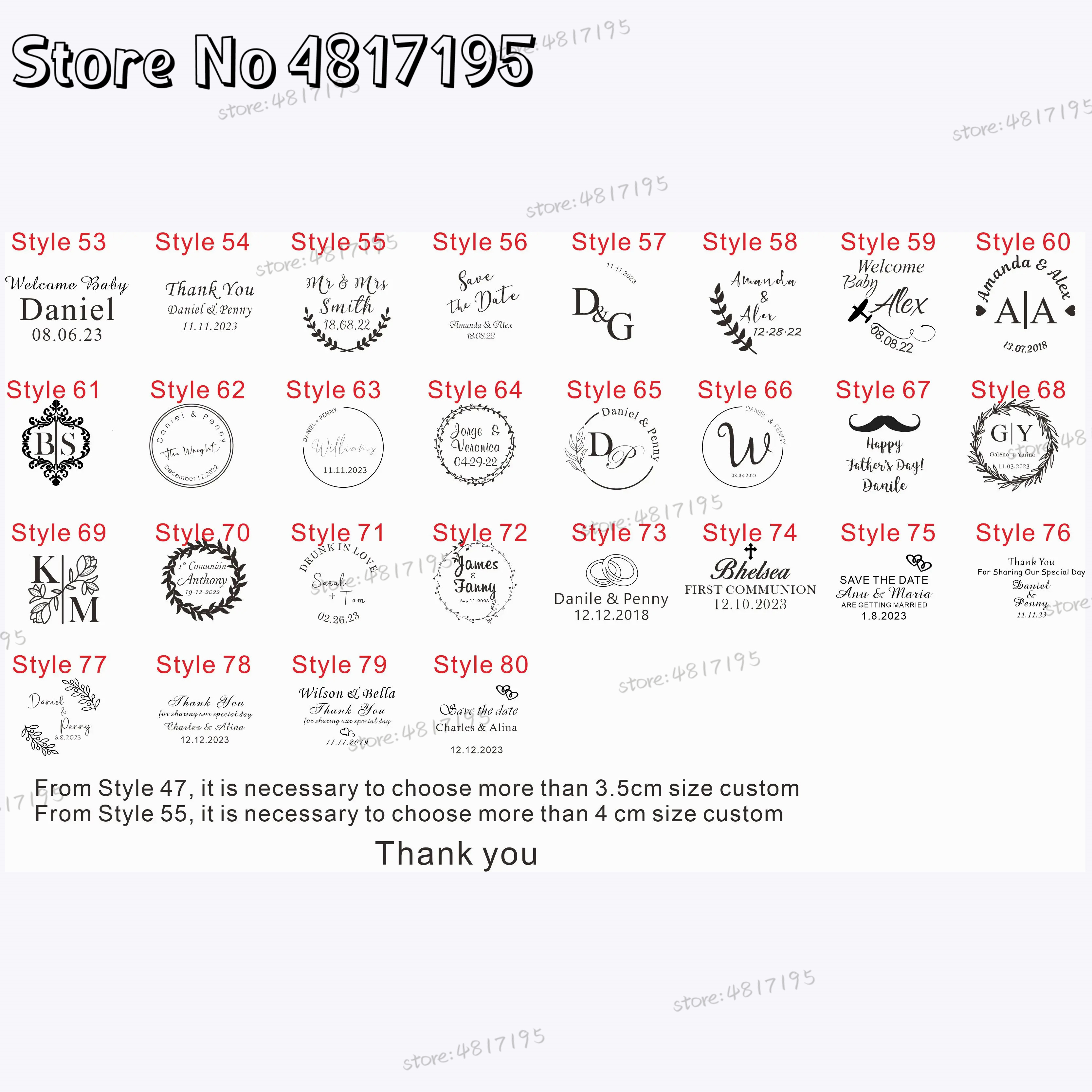 10 20 50Pcs Personalised Weddi - огляд і ціна Baby Clothing Tags