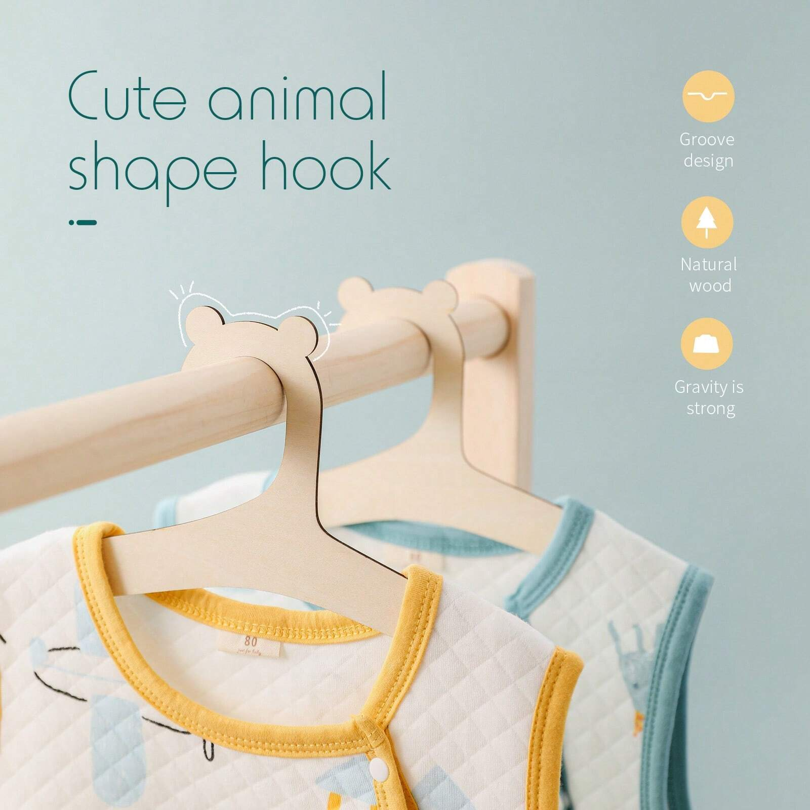 5/10/20/50pcs Baby Clothes Rac - огляд і ціна Baby Clothing Hangers
