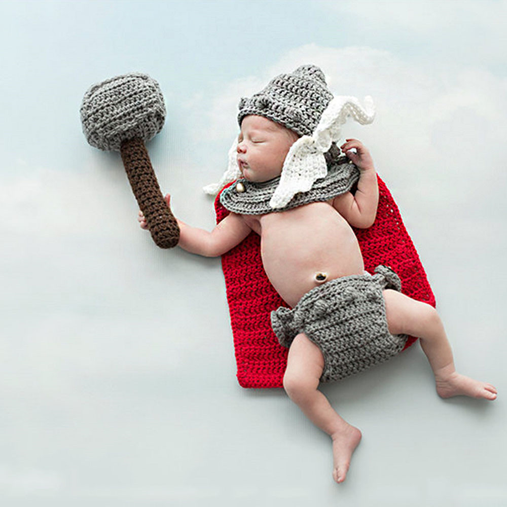 Newborn Photography Props Thor - огляд і ціна Baby Clothing Unisex