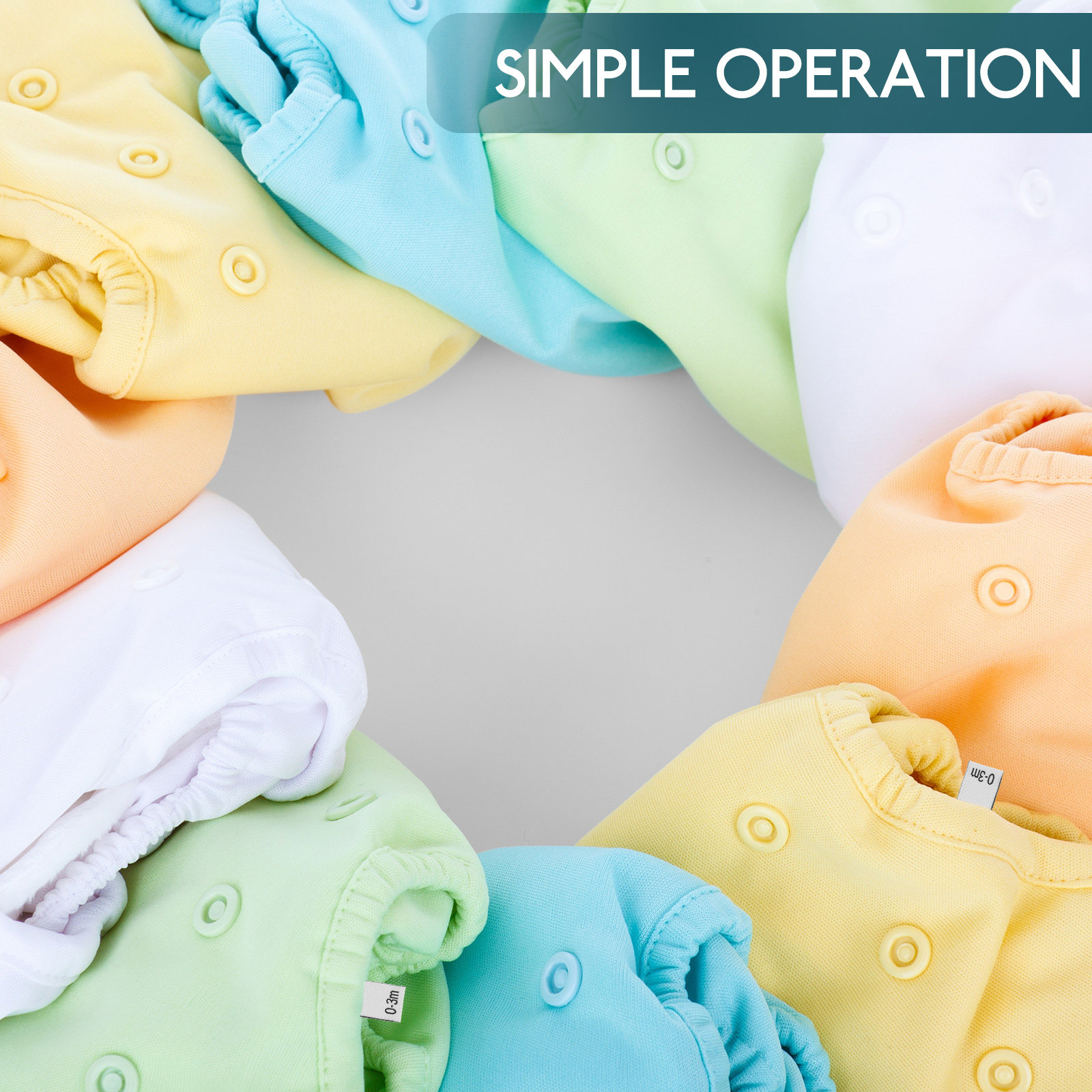 300Pcs Newborn Month Labels Pr - огляд і ціна Baby Clothing Tags