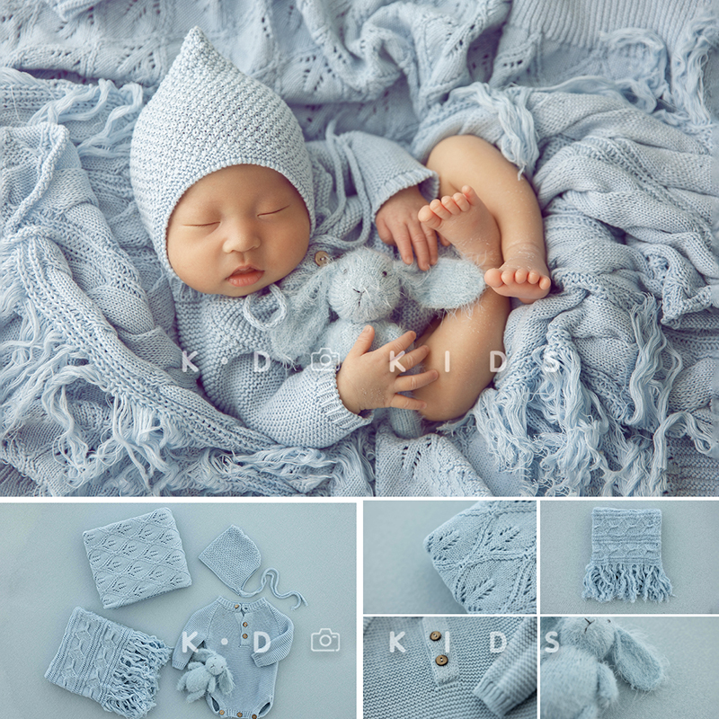 Knitted Baby Photography Cloth - огляд і ціна Baby Clothing Unisex
