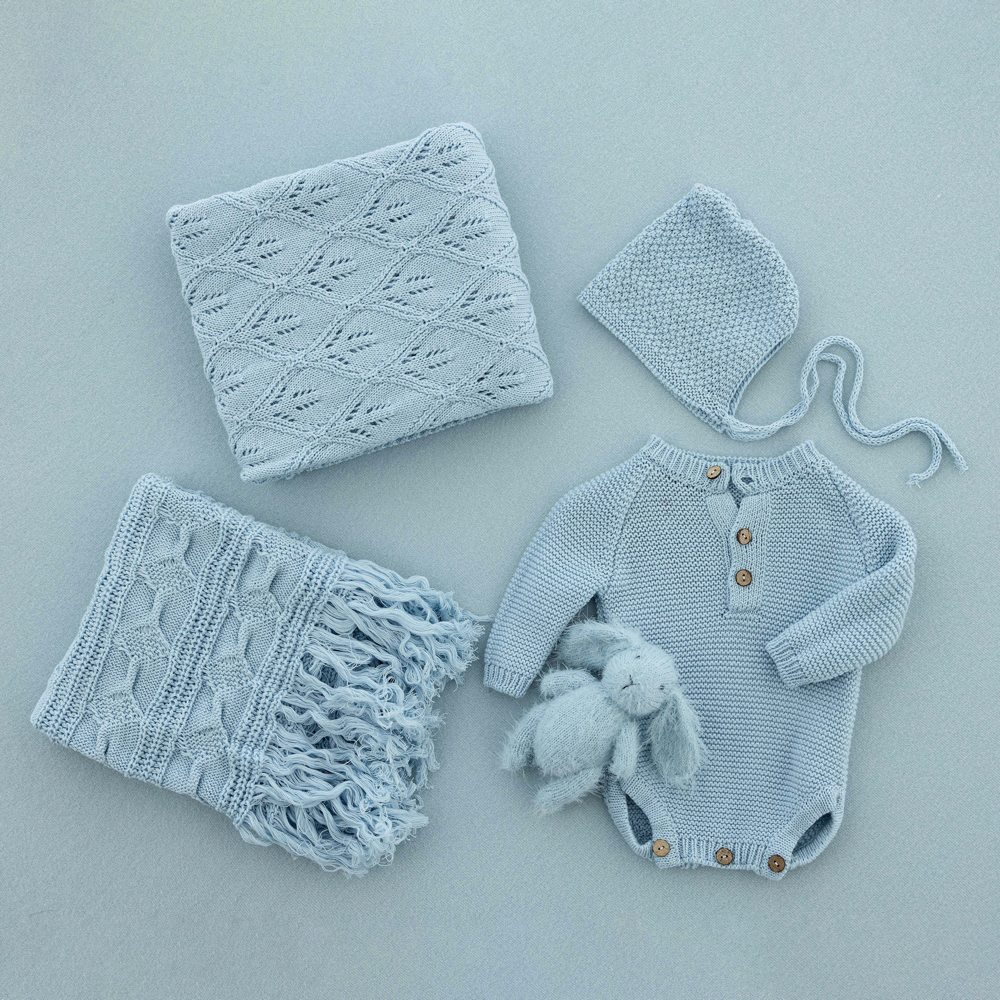 Knitted Baby Photography Cloth - огляд і ціна Baby Clothing Unisex