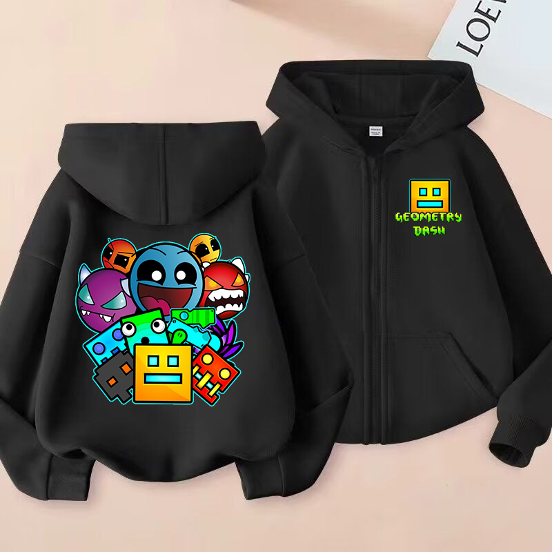 Funny Zip Up Sweatshirts Geome - огляд і ціна Baby Clothing Zip